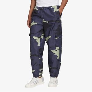 Adidas camo nylon cargo pants